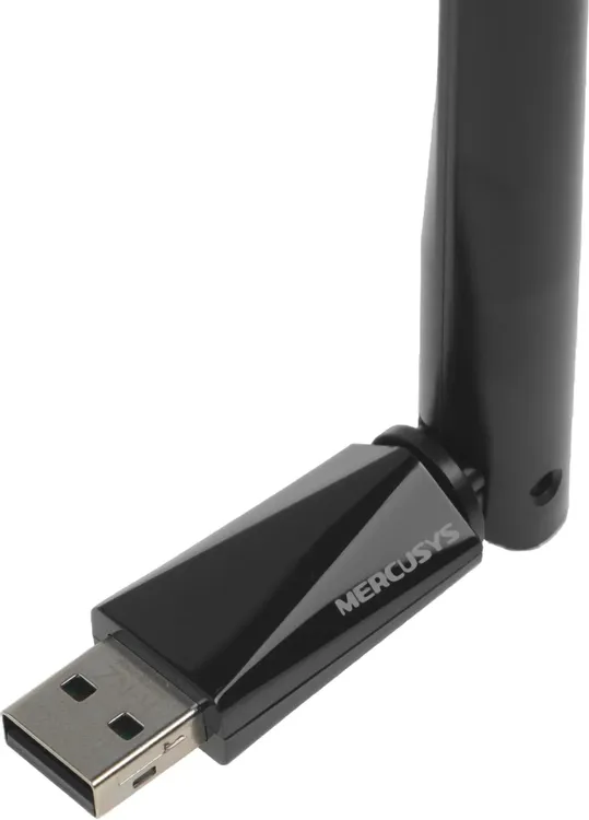 Сетевая карта WiFi Mercusys MA30H (AC1300); 1300 Мбит/с (400 Мбит/с+ 867 Мбит/с); 1 x 5 dBi; USB