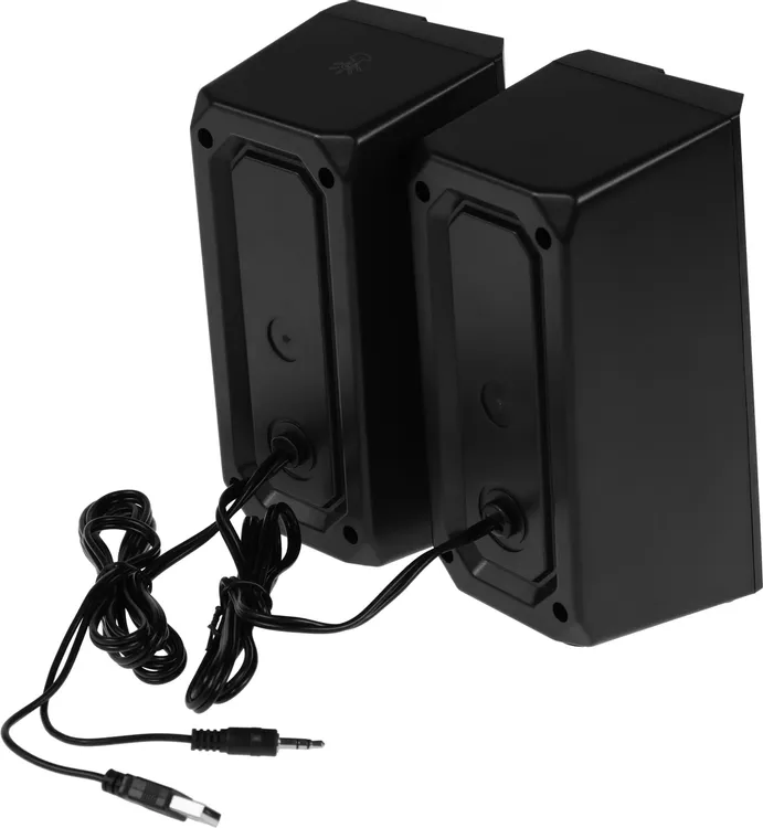Акустическая система 2.0 Defender Solar 3 (65103***); 10 Вт; 160 - 20000 Гц; пластик; BT 5.0; подсветка; регулятор громкости на шнуре; USB; чёрный
