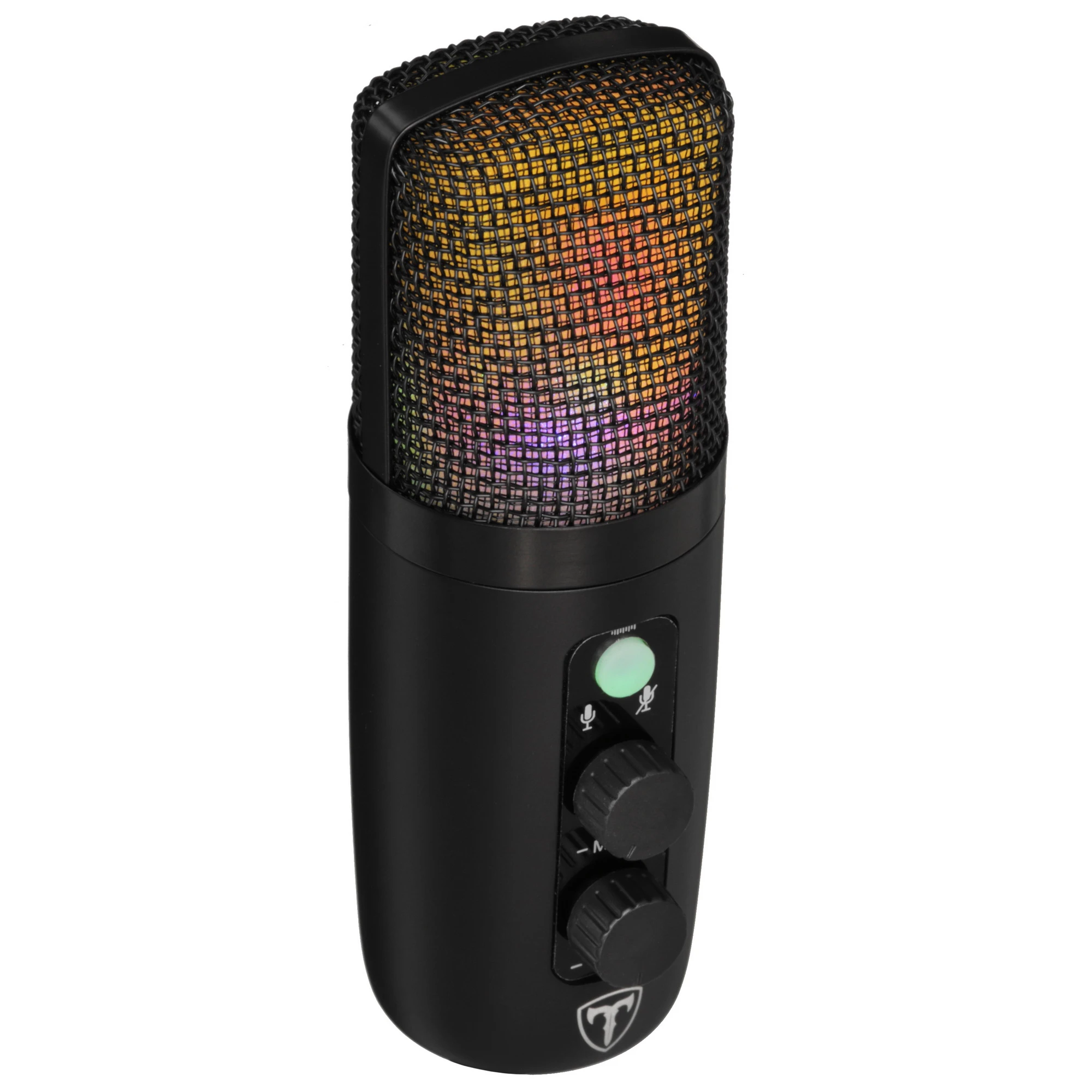 Микрофон T-Line Starvox GMC (64735); конденсаторный; кардиоидный; 20 - 20 000 Гц; стойка-пантограф со струбциной; 2,0 м; USB; чёрный