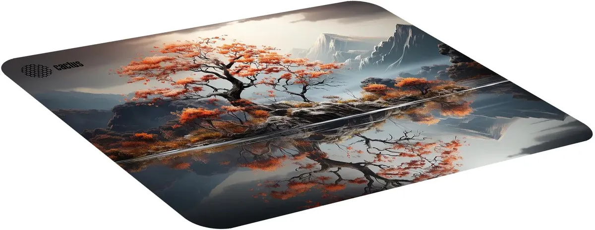 Коврик для мыши Cactus Lake (CS-MP-PRO18XL***); ткань + резиновая основа; 400 х 300 х 3 мм; игровая поверхность; рисунок
