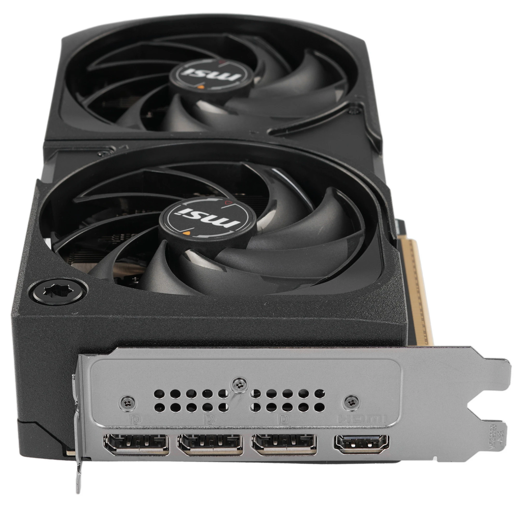 Видеокарта MSI GeForce RTX 5070 12G SHADOW 2X OC, черный, 12Гб, GDDR7, 2330-2557 МГц, 28 ГГц, 5 нм, 192 бит, HDMIx1, DPx3