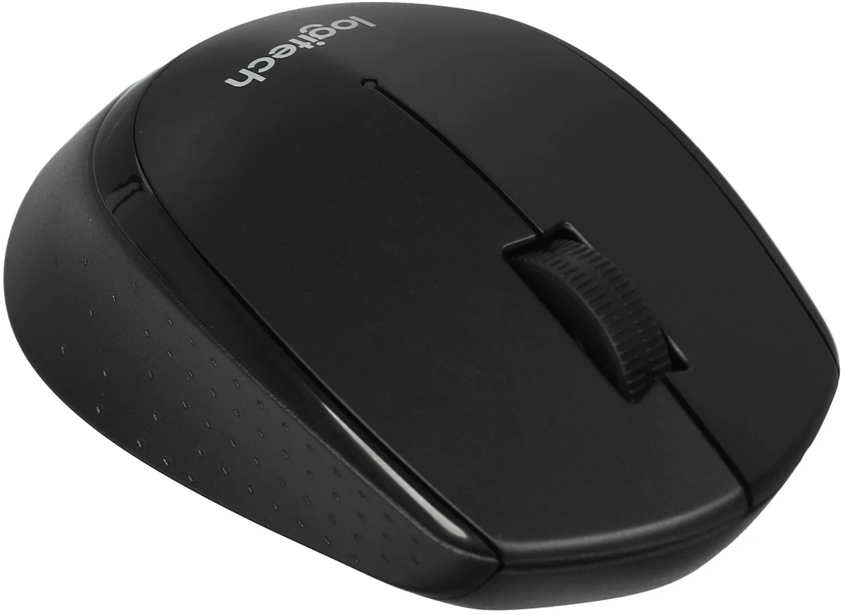 Мышь беспроводная Logitech M330 Silent Plus Black (910-004909***); USB; оптический; 1000 dpi; 2 кноп
