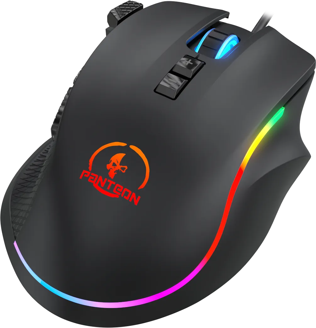 Мышь игровая Jet.A PANTEON MS87 Black (121)***; USB; оптический; 200 - 12800 dpi; 7 кнопок; колесо п