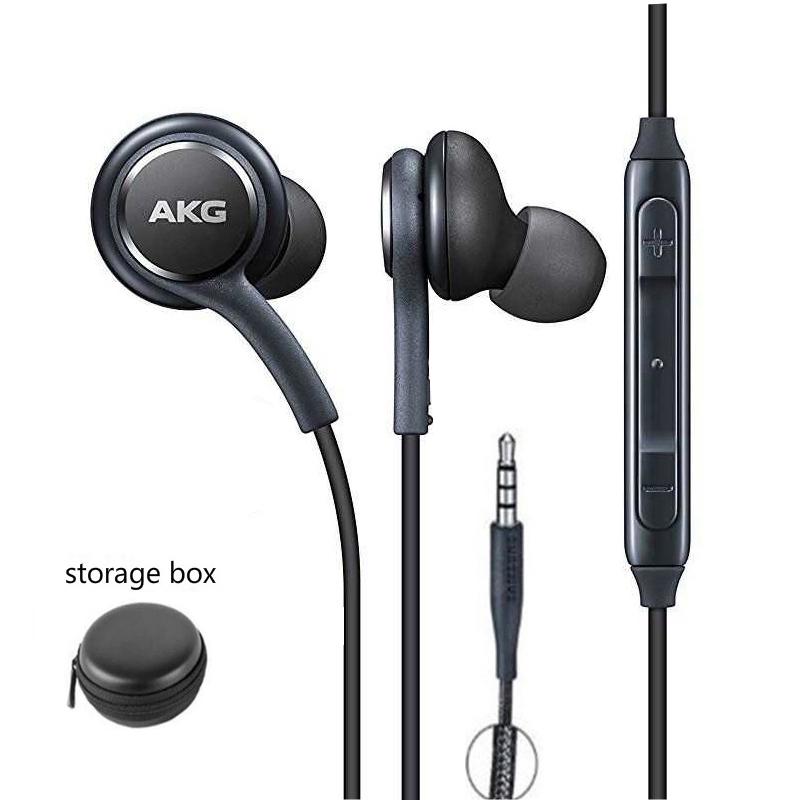 Гарнитура проводная Samsung AKG EO-IG955, Mini-jack 3,5мм , внутриканальные, без крепления, 20 Гц - 20 кГц, 32 Ом, 1 м, 20 г, черный