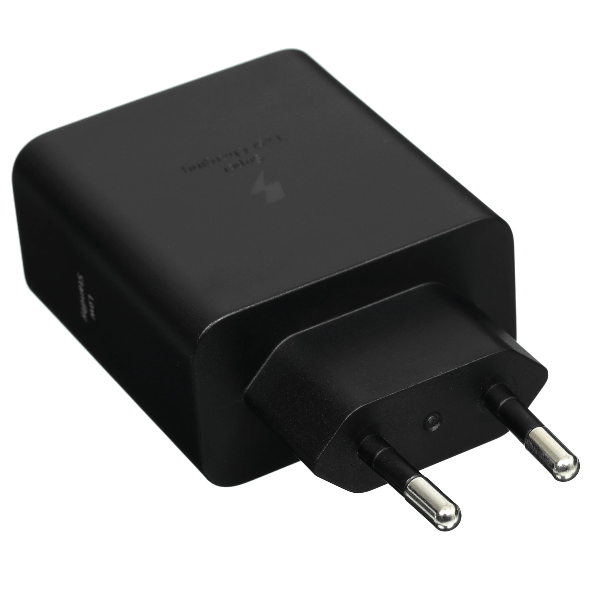 Зарядное устройство Samsung EP-T5020 Black (EP-T5020XBEG), 50 Вт, 3А, 2xType-C, Кабель в комплекте Type-C, черный