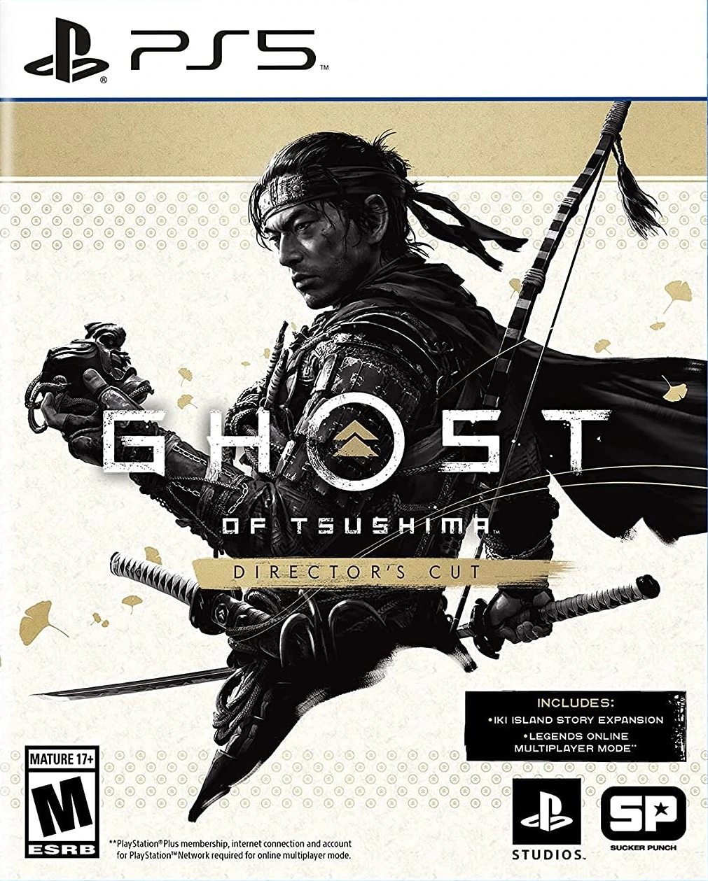 Диск игровой Sony PS5 Ghost of tsushima (режиссерская версия)