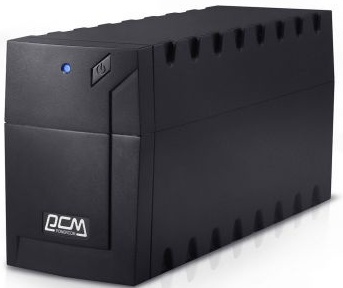ИБП Линейно-интерактивный Powercom RAPTOR (RPT-800AP); 480 Вт; 160 - 280 В; 3 x IEC С13; чёрный; защита от импульсов, фильтрация помех; 4,4 кг