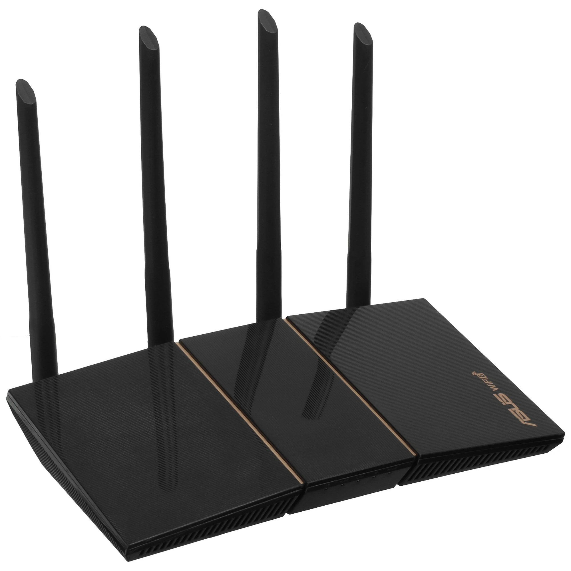 Роутер Asus RT-AX57 AX3000 (AX3000***); IEEE 802.11a/b/g/n/ac/ax; 574 Mbps + 2402 Mbps; 4x LAN 10/100/1000 Мбит/сек; 4 ant