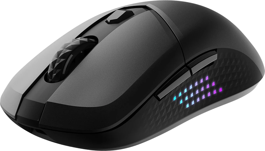 Мышь игровая MSI VERSA 300 ELITE WIRELESS Black (S12-4301290-CLA); USB + (BT/2.4 Ггц); оптический; 26000 dpi; 6 кнопок; колесо-кнопка; встроенный акку