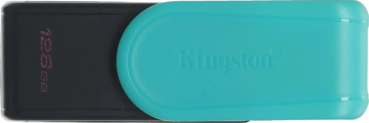 Накопитель USB-флэш 128 ГБ Kingston DataTraveler Exodia S (DTXS/128GB); USB 3.2; ротатор; черный