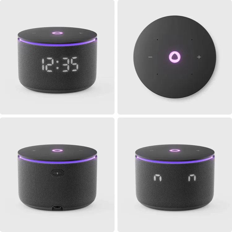 Умная колонка Яндекс Станция Мини 3 Про (YNDX-00059BLK), черный, 18Вт, 90 Гц - 16кГц, Bluetooth 5.1