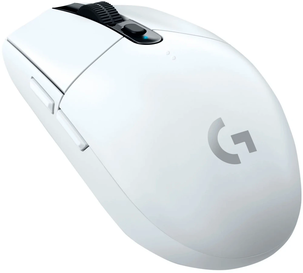 Мышь игровая Logitech G304 Lightspeed White (910-005295***); 2.4 ГГц; USB; оптический; 12000 dpi; 6 кнопок; белый