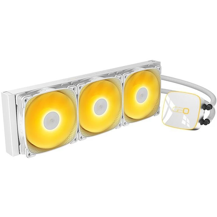 Система жидкостного охлаждения 360 мм Geometric Future Eskimo Junior Neon (1C255B0361001***); активн