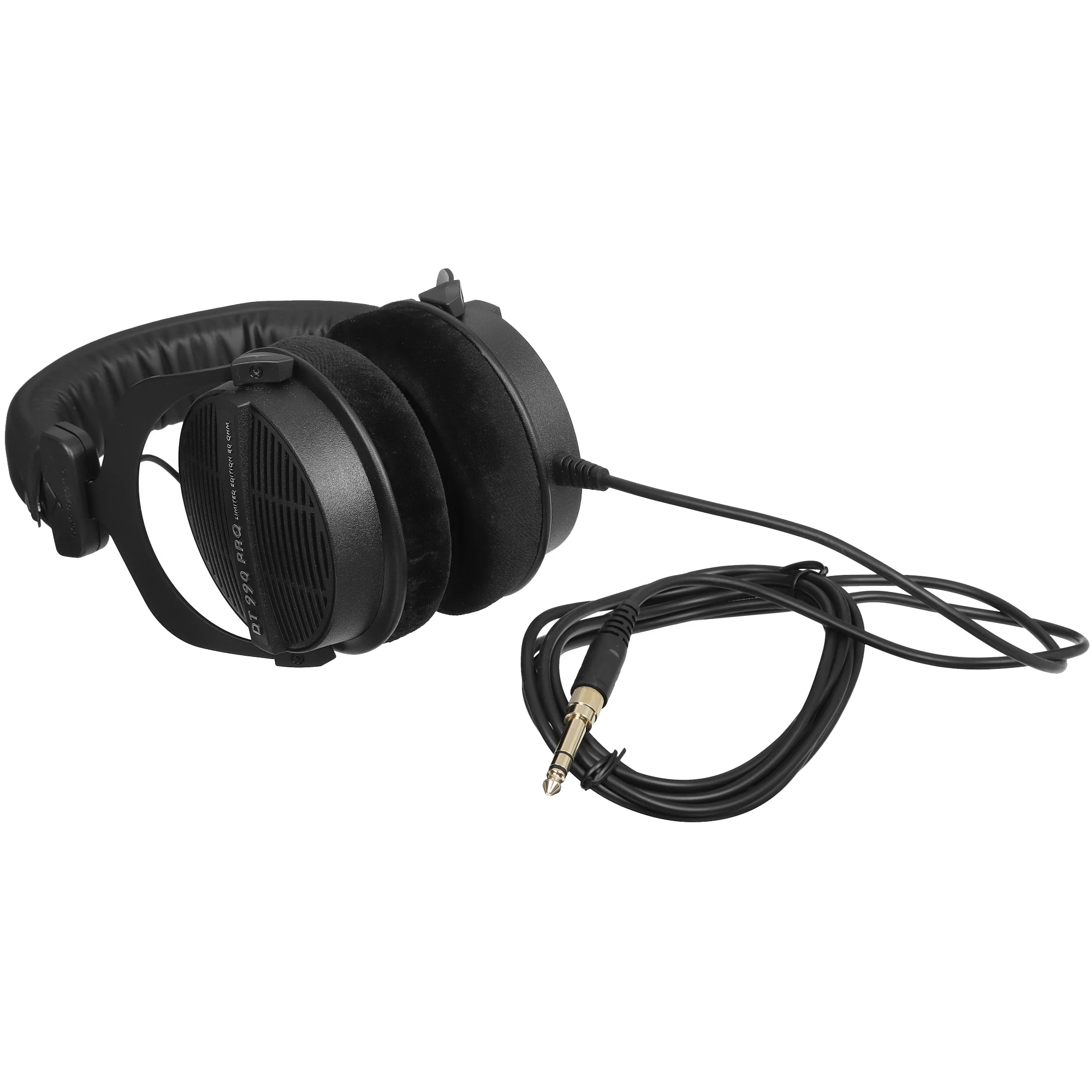 Наушники накладные Beyerdynamic DT 990 Pro Black; студийные; 5 Гц - 35 кГц; 250 Ом; jack 3.5 мм; 3 м