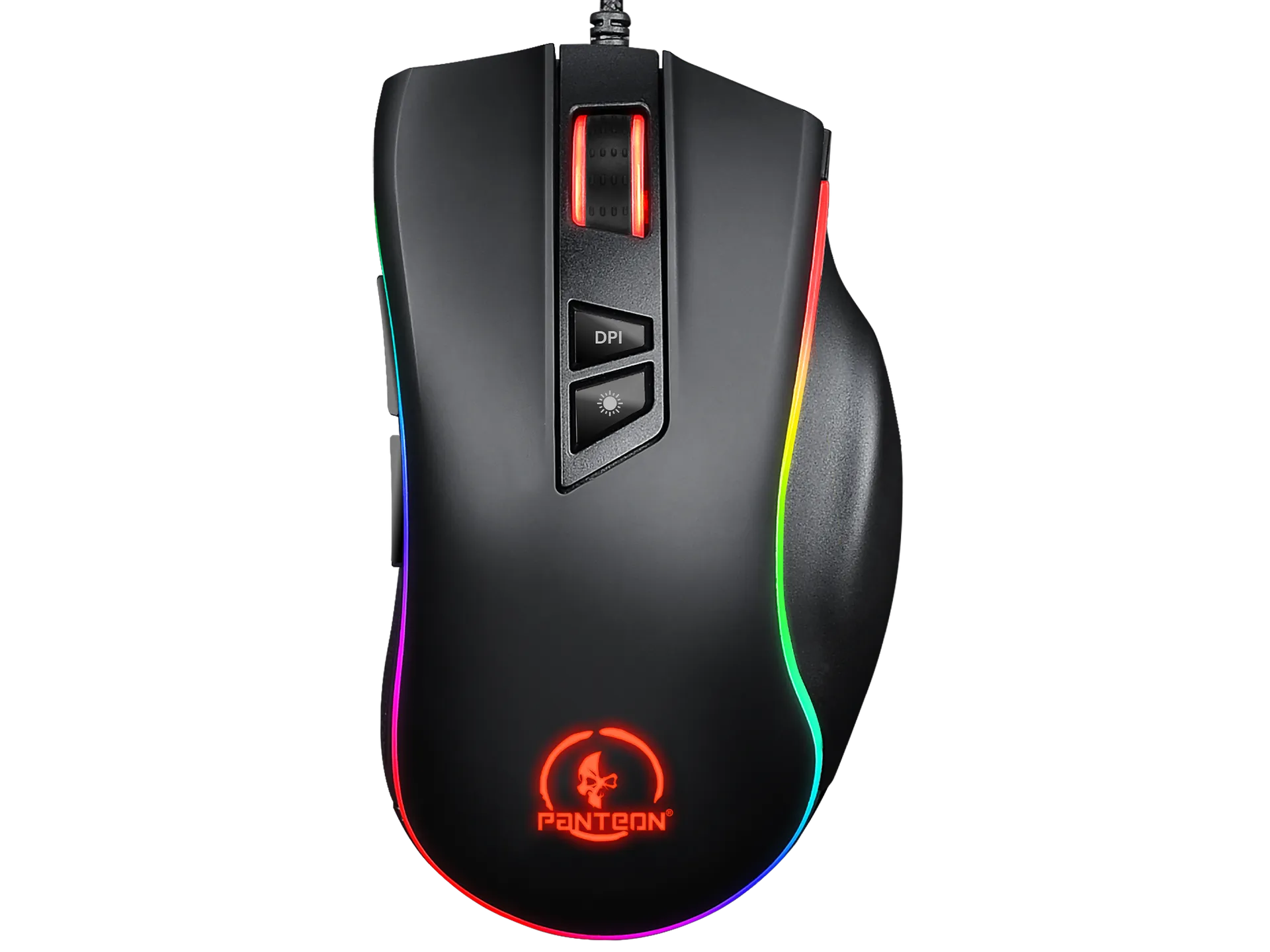 Мышь игровая Jet.A PANTEON PS88 Black***; USB; оптический; 200 - 6200 dpi; 8 кнопок; колесо прокрутк