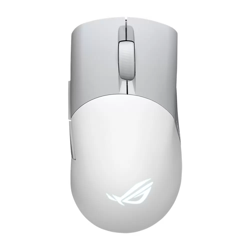 Мышь игровая Asus P709 ROG Keris Aimpoint White (90MP02V0-BMUA10); Bluetooth/2.4 Ггц; USB; оптический; 36 000 dpi; 5 кнопок; колесо-кнопка; аккумулято