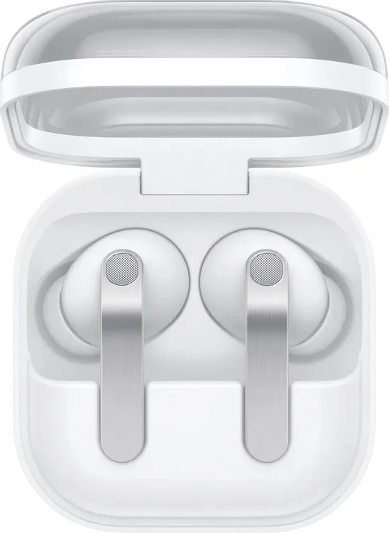 Гарнитура беспроводная Samsung Galaxy Buds 4 Pro White (SM-R640NZWA), внутриканальные, без крепления, 6.1, IP57, 530 мА/ч, белый