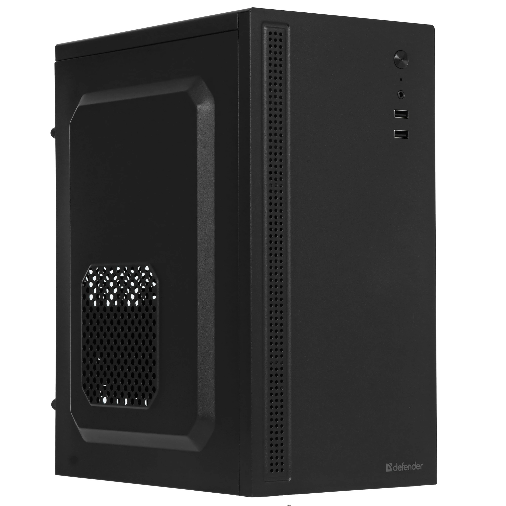 Корпус Defender X11 (25011); mATX; Mini-Tower; 2x3.5" int.; 2xUSB 2.0/Audio/Mic; чёрный