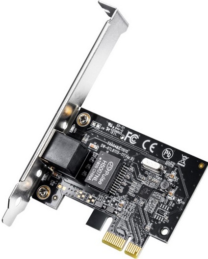 Сетевая карта Cudy PE10; 10/100/1000 Мбит/с; PCI-E