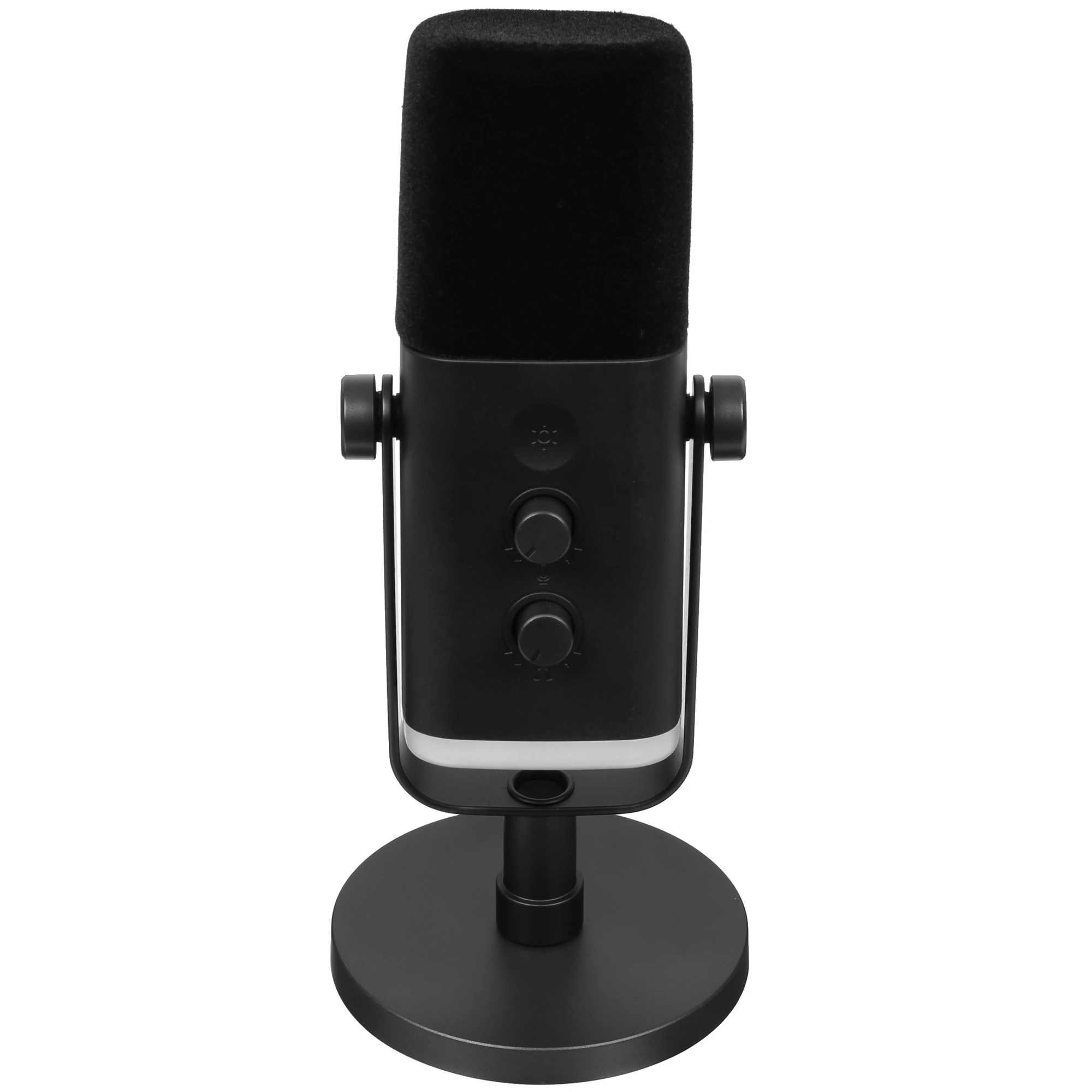 Микрофон Fifine AMPLIGAME AM8***; динамический; кардиоидный; 50 - 16 000 Гц; штатив; 2,1 м; USB/XLR; чёрный