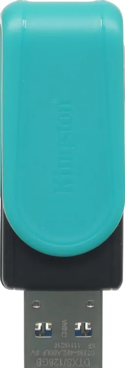 Накопитель USB-флэш 128 ГБ Kingston DataTraveler Exodia S (DTXS/128GB); USB 3.2; ротатор; черный