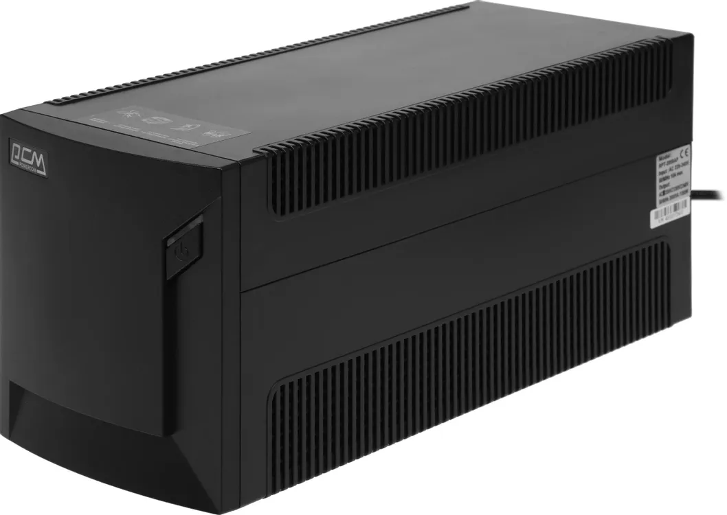 ИБП Линейно-интерактивный Powercom Raptor (RPT-2000AP***); 1200 Вт; 165 - 300 В; защ. тел/лок. сети; чёрный; светодиодные индикаторы; 11,1 кг