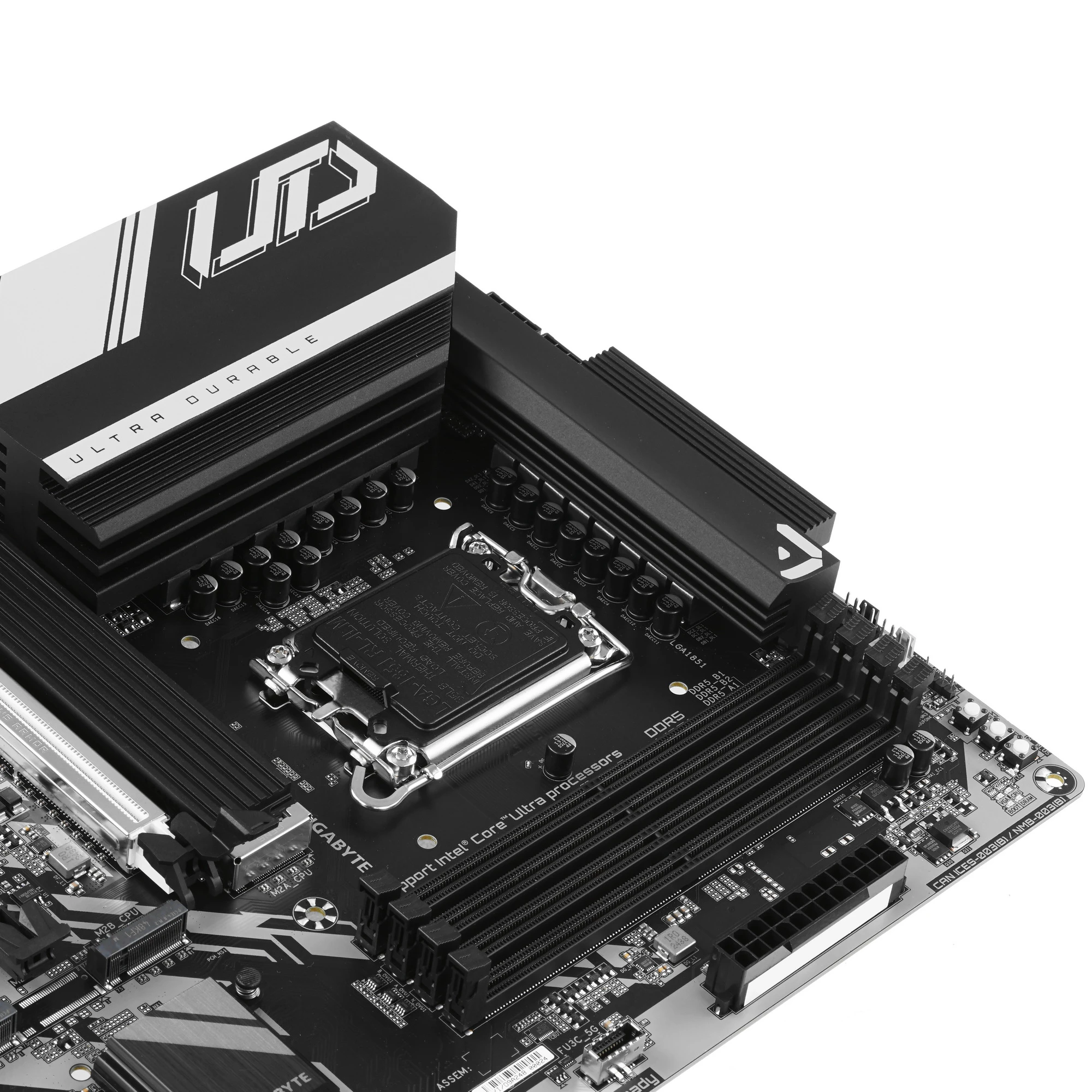 Материнская плата Gigabyte Z890 UD WIFI6E; Socket 1851; ATX; Intel B860; 4хDDR5(9200); 4xPCI-E x16; 1xDP; 4(SATA 6Gb/s); Audio 8 ch; 2,5 GbE+Wi-Fi 6E/