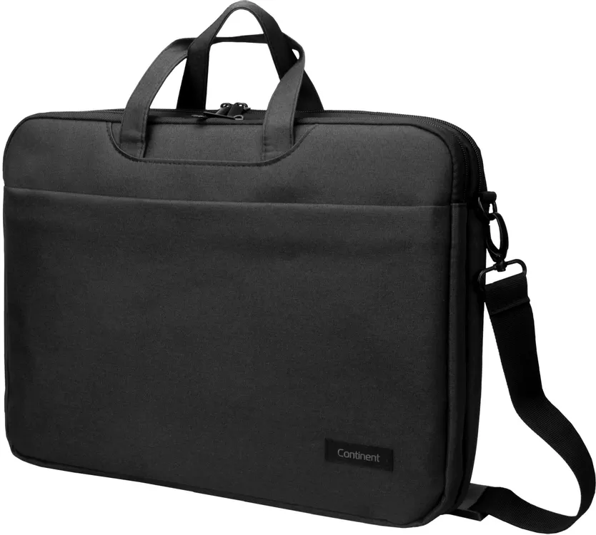 Сумка для ноутбука 15,6" Continent (CC-108 BK); нейлон, полиэстер; черный