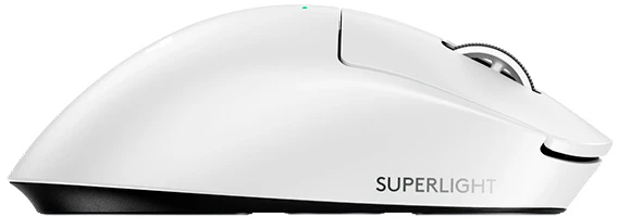 Мышь игровая Logitech G Pro X Superlight 2 DEX White (910-007365); 2.4 ГГц; USB; оптический; 44000 dpi; 5 кнопок; колесо-кнопка; встроенный аккумулято