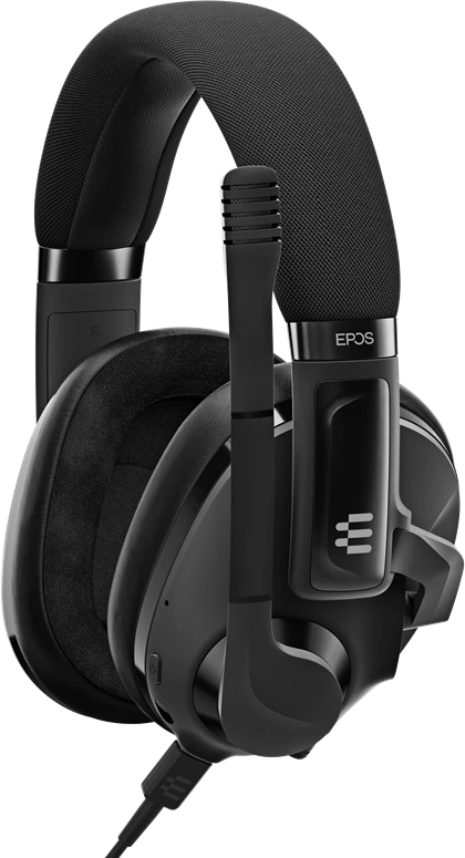 Гарнитура беспроводная Sennheiser EPOS H3 Hybrid Black(1000890); мониторные; bluetooth 5.2; оголовье; 20-20 кГц; съемный микрофон; регулятор громкости