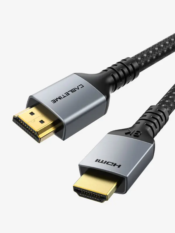 Кабель HDMI->HDMI v.2.1 CABLETIME CH11H (CT-HD8K-AG1); HDMI Тип A; HDMI Тип A; 8K@60Hz; 4K@120Hz; 48 Гбит/с; 1,0 м; черный