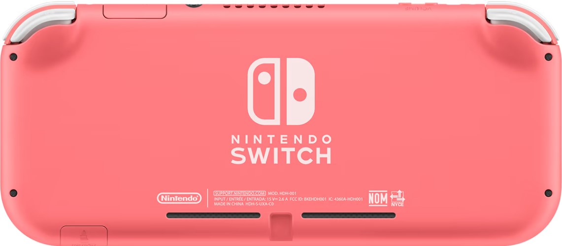 Игровая приставка Nintendo Switch Lite Coral