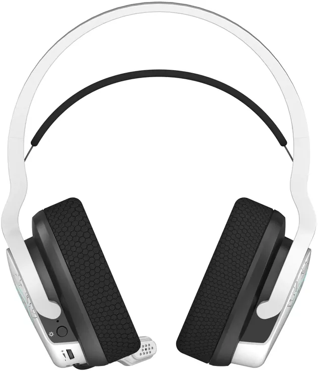 Гарнитура беспроводная A4Tech Bloody GR370 White; накладные; 3,5 мм/BT/2.4 Ггц (USB-A/USB Type C); оголовье; 20 - 20 000 Гц; 16 Ом; микрофон; 45 ч; бе