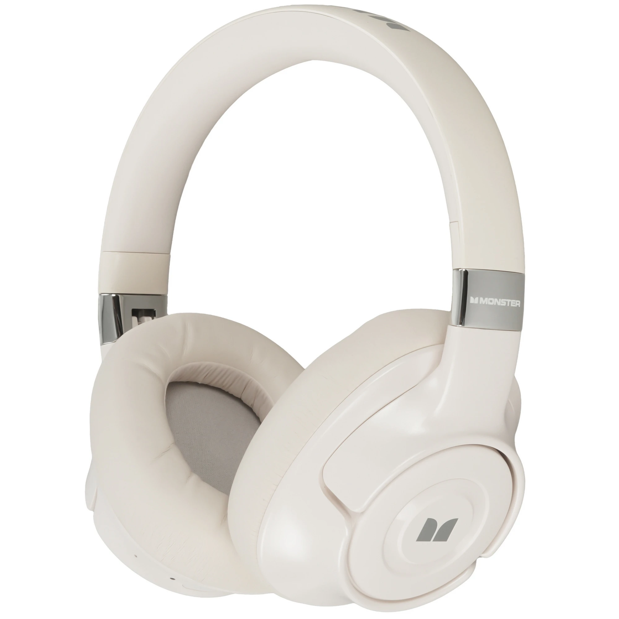 Гарнитура беспроводная MONSTER Persona SE ANC RockGray, (MH22216 Gray), охватывающие, оголовье, 5.4, 550 мА/ч, 536 г, белый