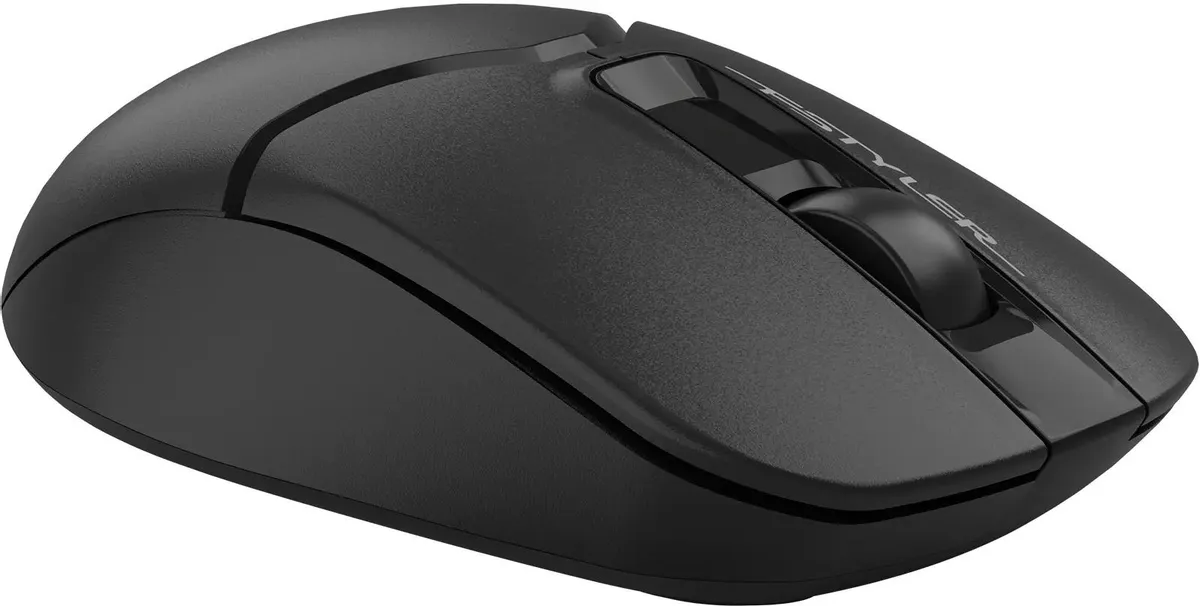 Мышь беспроводная A4Tech Fstyler FG12 BLACK; 2,4 Ггц; USB; оптический; 1200 dpi; 3 кнопки; колесо-кнопка; 1хАА; черный