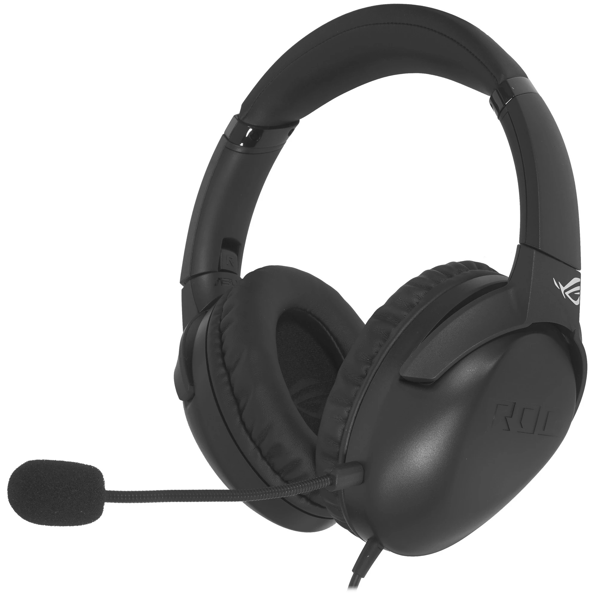 Гарнитура игровая Asus ROG STRIX GO CORE (90YH02R1-B1UA00***); оголовье (headband); 20 - 40 000 Гц; 32 Ом; 1,2 м; микрофон; регулятор громкости; 3,5 м
