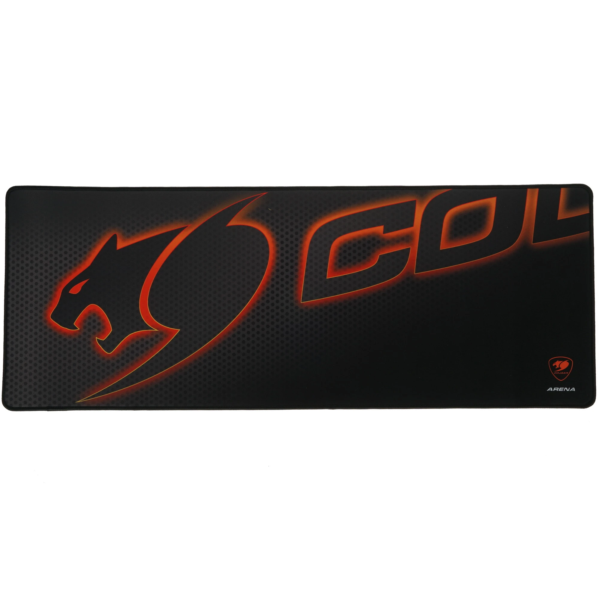 Коврик для мыши Cougar Arena Black; ткань + резиновая основа; 800 х 300 х 5 мм; игровая поверхность; рисунок