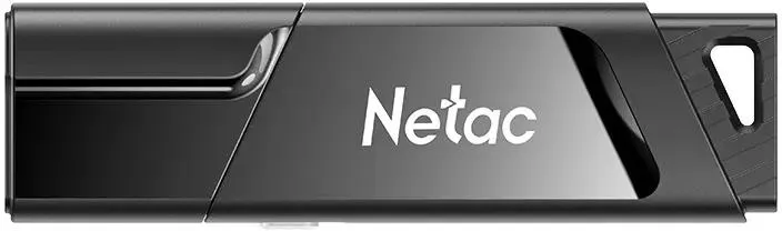 Накопитель USB-флэш 32 ГБ Netac U336 (NT03U336S-032G-32BK); USB 3.2; классическая, с колпачком; защита от перезаписи; чёрный