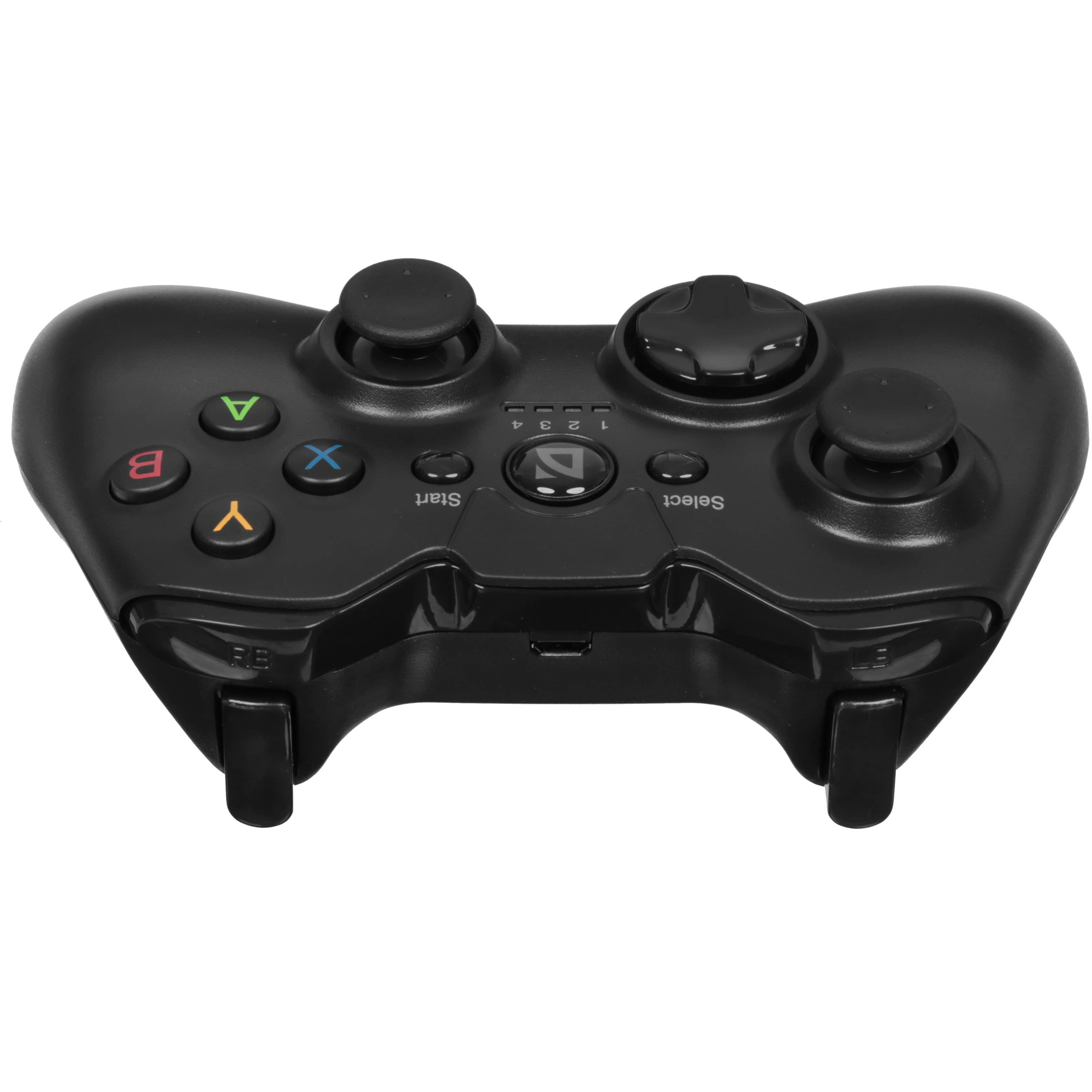 Геймпад беспроводной/проводной Defender CODX (64282***); PS3, PC, Android; 17 кнопок; 2 мини-джойстика; обратная связь; USB, Li-Ion аккумулятор; чёрны