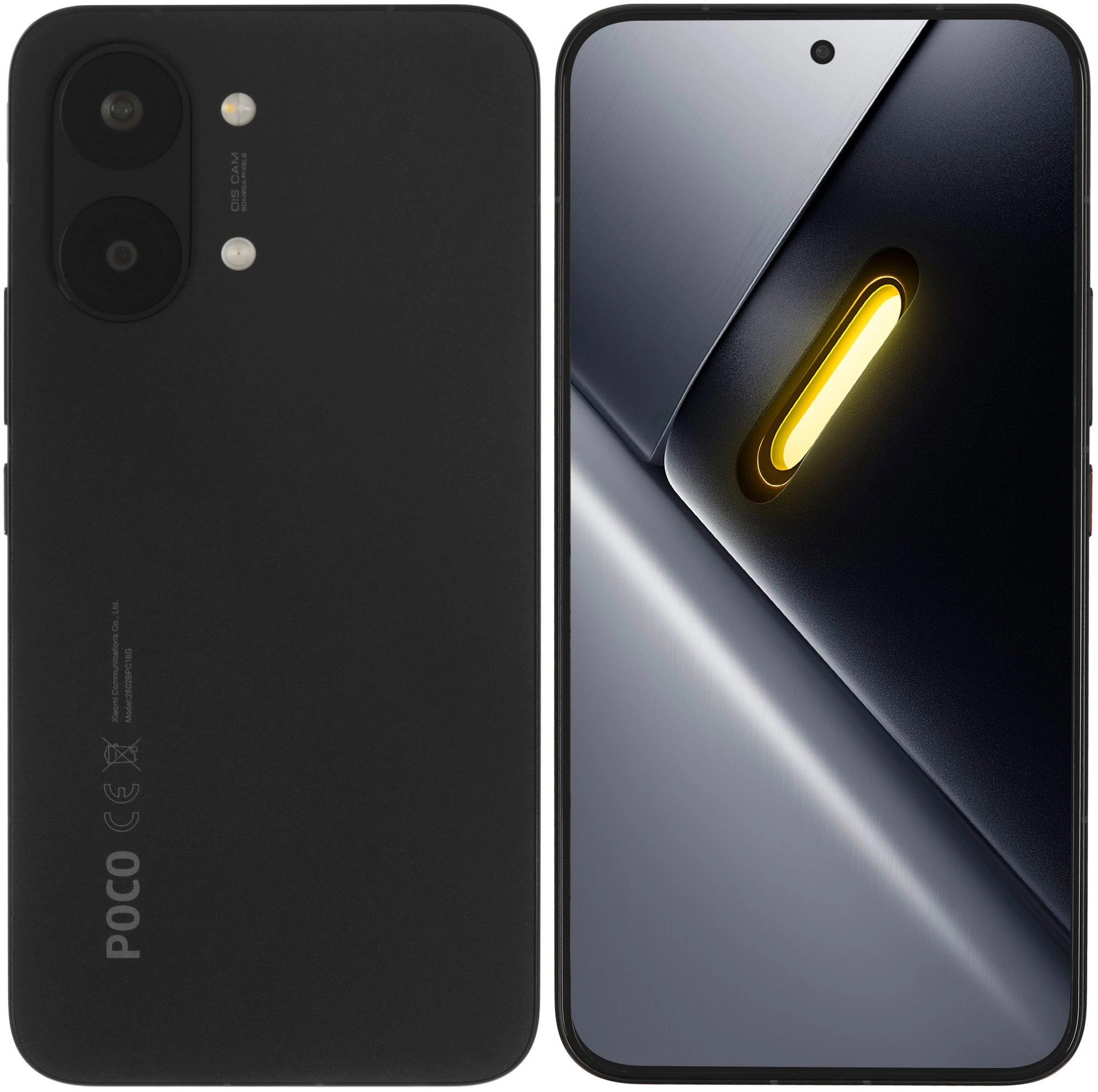 Смартфон 6.83" POCO X8 Pro Max 12 Гб/256 Гб черный, AMOLED 120 Гц, 2772x1280, MT Dimensity 9500s 8 ядер 3.73 Ггц, 50+8 Мп/20 Мп BT6.0, Android 16, 850