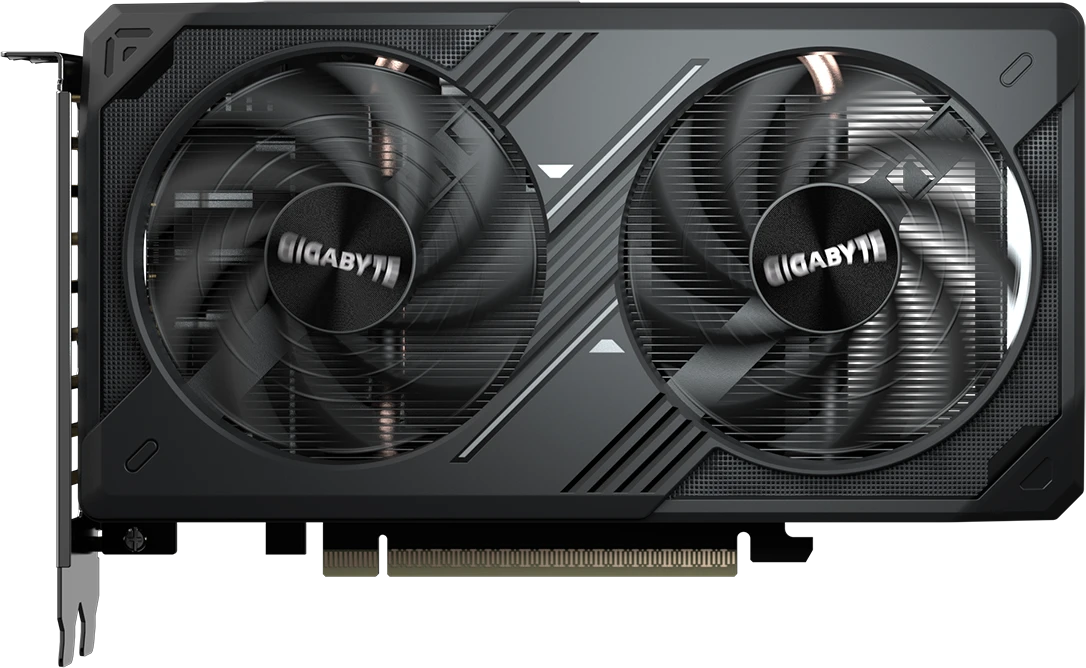 Видеокарта Gigabyte GeForce RTX 5050 WINDFORCE OC 8GB (GV-N5050WF2OC-8GD); 8 Гб GDDR7; 2317-2587 МГц; 20 ГГц; 128 бит; 1xHDMI, 3xDP; 2-slot; черный