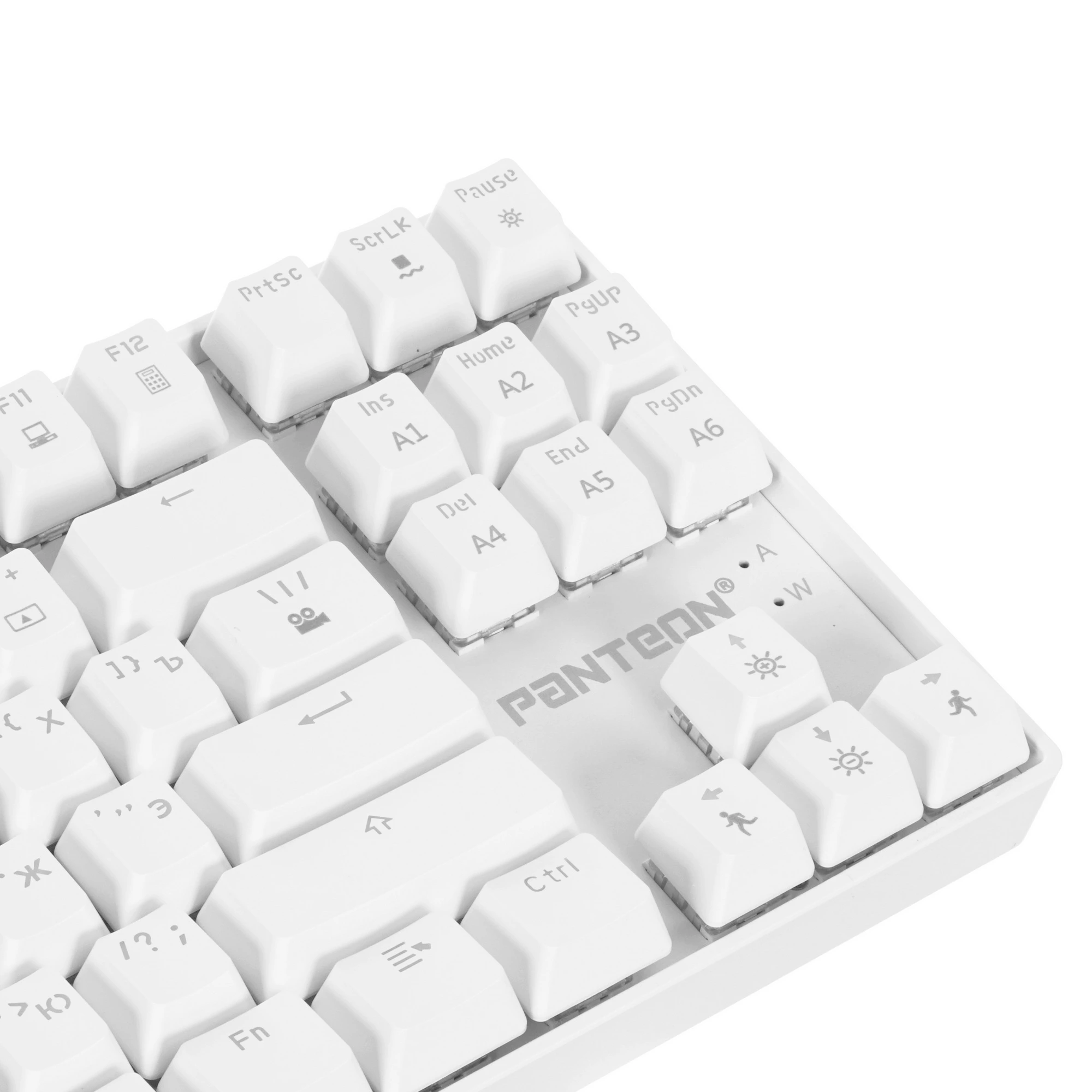 Набор игровой Jet.A PANTEON GS800 White (мышь+клавиатура); USB; оптический; 200 - 7200 dpi; 6 кнопок