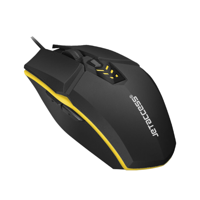 Мышь проводная Jet.A (OM-U58 Black-Grey***); USB; 800/1200/1600/3200 dpi; 6 кнопок; колесо прокрутки