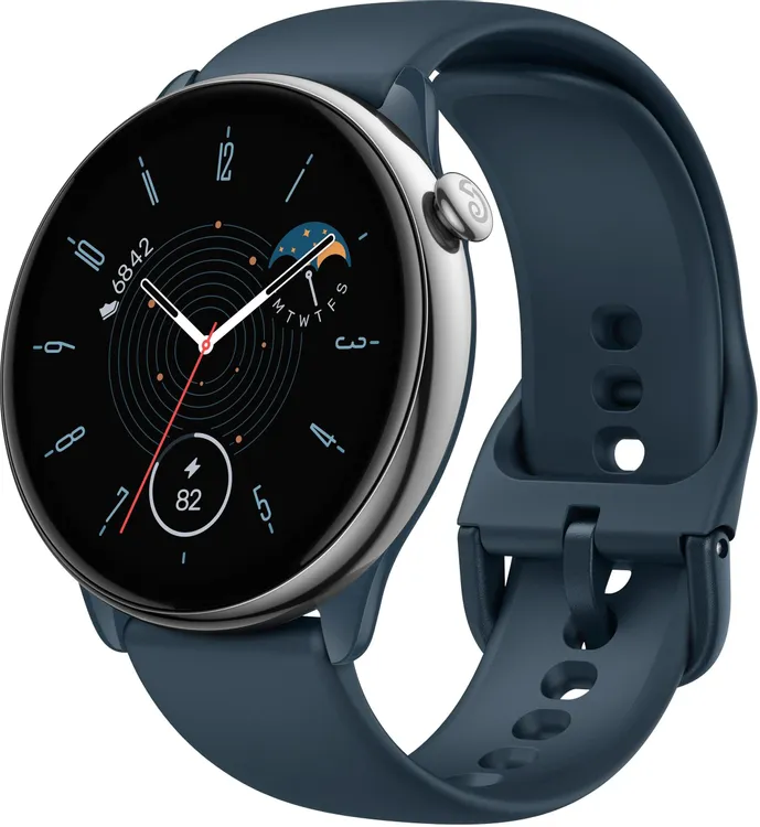 Умные часы AMAZFIT GTR mini Blue (A2174); 1,28"; Bluetooth 5.2; Пульсометр, барометр, датчик освещен