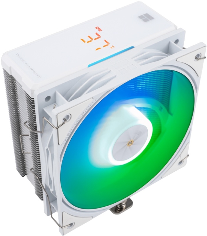 Кулер для процессора 120 мм Thermalright Assassin X 120 R Digital ARGB White (TRAX120RDAW), 1x120 мм, 4 pin, ARGB, USB, 800-2000 об/мин, белый, 225 Вт