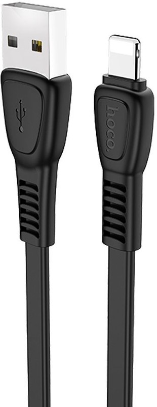 Кабель USB 2.0 AM/Lightning Hoco X40 Noah Black; 2 A; 1 м; черный
