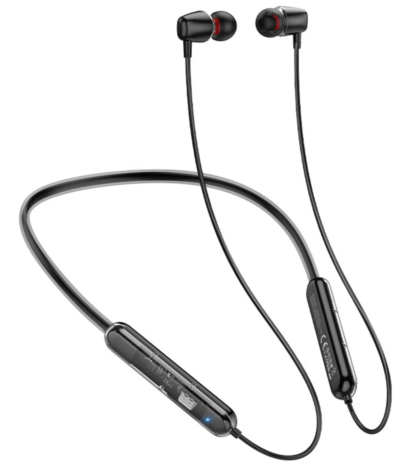 Гарнитура беспроводная Hoco ES65 Dream sports Black; вкладыши; bluetooth 5,3; затылочная дужка; 200 mAh; Li-Ion аккумулятор; чёрный