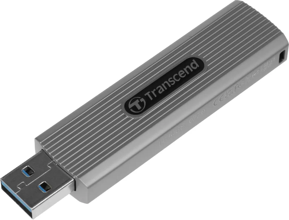 Внешний SSD 1 ТБ Transcend ESD320A TS1T (TS1TESD320A***); USB 3.2; серебристый