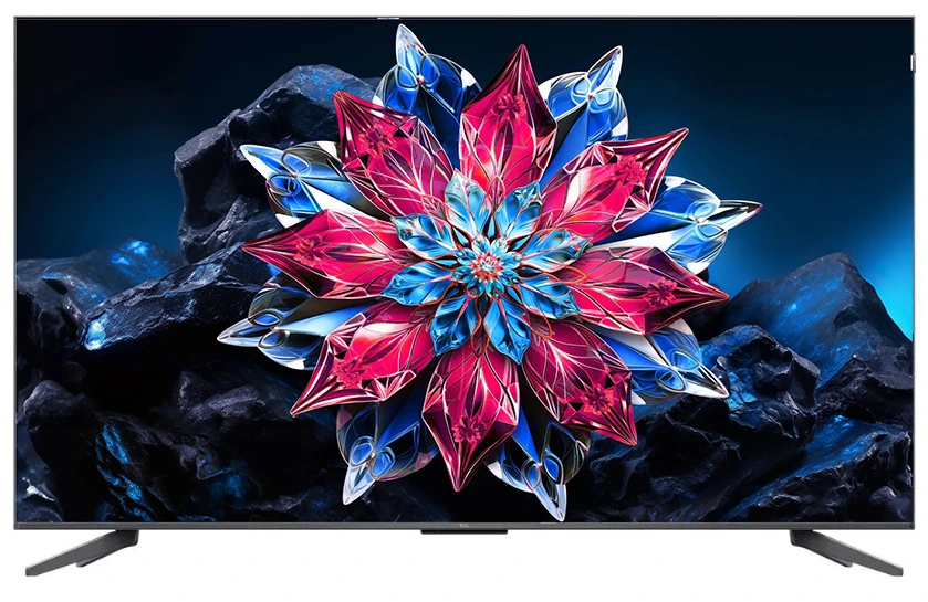 Телевизор 85" TCL 85C655 Pro (85C655 Pro); QLED, 3840x2160; VA; 6 000:1; 600 кд/м²; 178°/178°; Google TV; 35,8 кг, черный