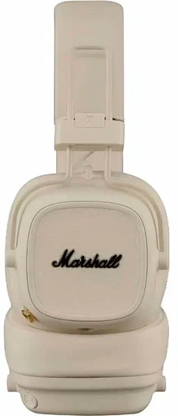 Гарнитура беспроводная Marshall Major V Cream; накладные; bluetooth 5,3; оголовье; 20 - 20 000 Гц; 32 Ом; встроенный микрофон; регулятор громкости; 3,